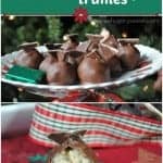 Andes Mint Cookie Dough Truffles: (no egg) cookie dough center with chopped Andes, a perfect holiday treat Andes Mint Cookie Dough Truffles: (no egg) cookie dough center with chopped Andes, a perfect holiday treat