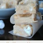 Fluffernutter Fudge: easy to make peanut butter fudge with marshmallow and peanuts! Fluffernutter Fudge: easy to make peanut butter fudge with marshmallow and peanuts!