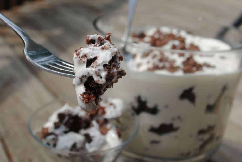 Double Chocolate and Caramel Trifle from www.shugarysweets.com Double Chocolate and Caramel Trifle