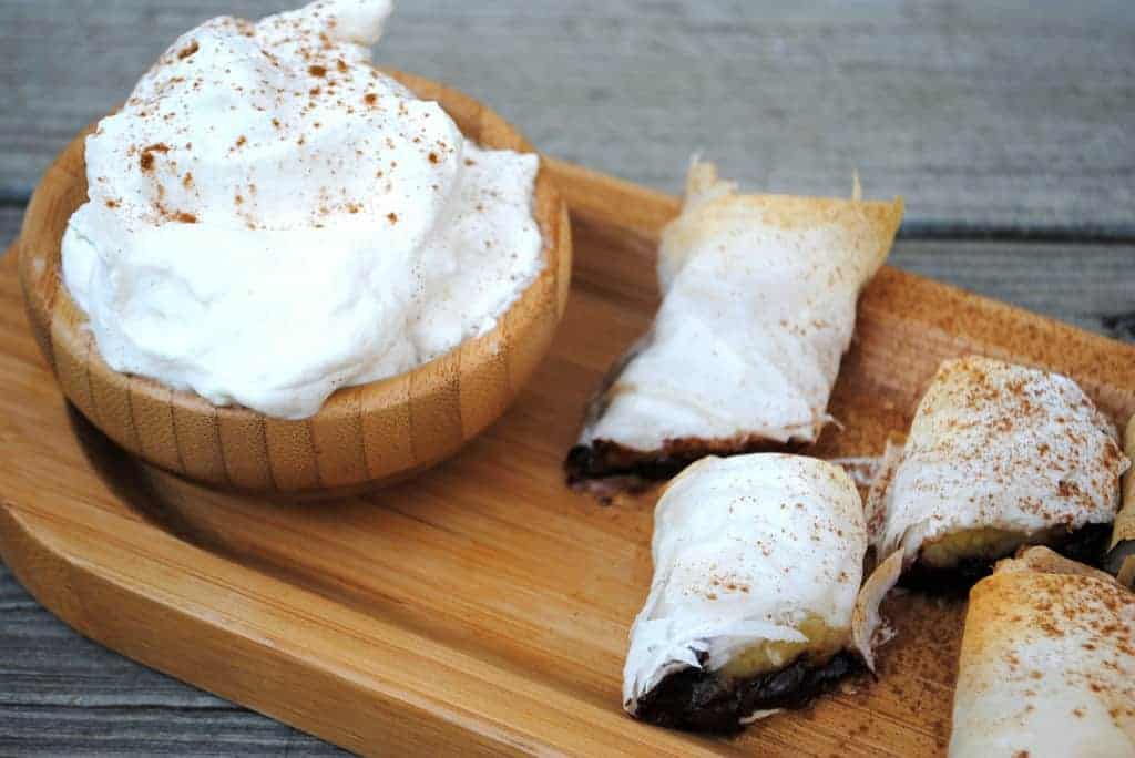 Chocolate Banana Eggrolls