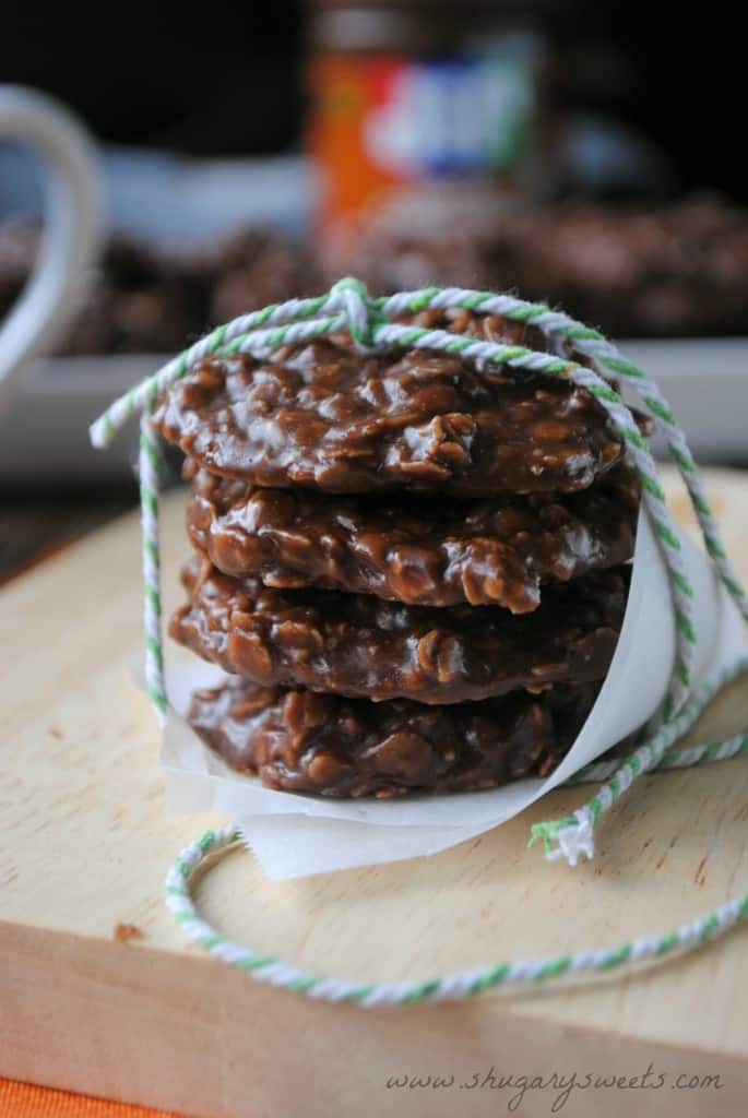 No bake Cookies with Double Espresso: delicious no bake cookies with an espresso kick! #espresso #nobakecookies @shugarysweets No bake Cookies with Double Espresso: delicious no bake cookies with an espresso kick! #espresso #nobakecookies