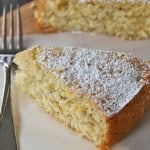 Lemon Chia Breakfast Cake: delicious, moist lemon coffee cake with chia seeds! perfect for brunch #lemon #chiaseeds @shugarysweets