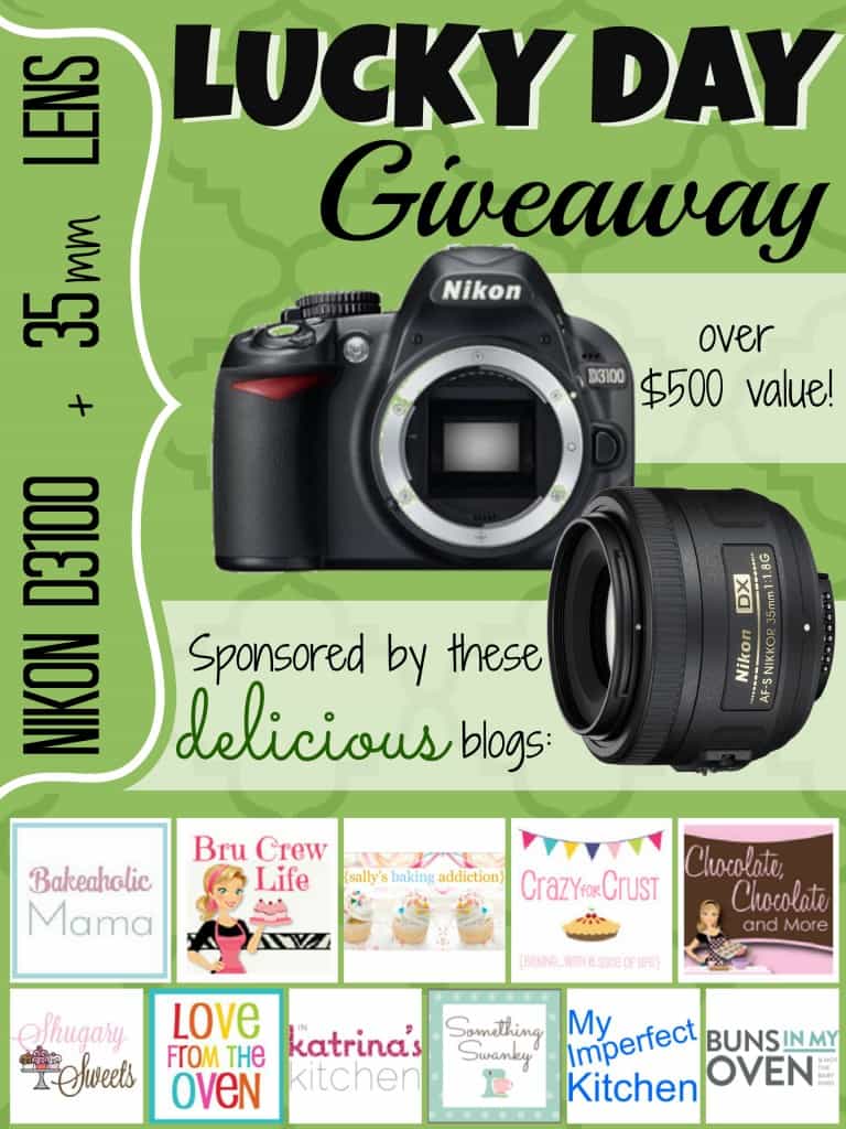 Lucky day Giveaways from www.shugarysweets.com
