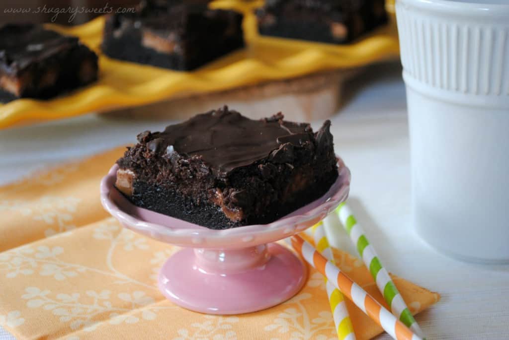 Milky Way Double Fudge Brownies from www.shugarysweets.com Milky Way Double Fudge Brownies from www.shugarysweets.com