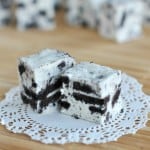Cookies and Cream Fudge from @shugarysweets