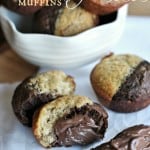 Chocolate Banana Muffins: easy breakfast idea and tastes delicious too! @shugarysweets Chocolate Banana Muffins: easy breakfast idea and tastes delicious too! @shugarysweets