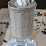 Nutella Coffee Milkshakes: creamy delicious milkshakes with bits of #nutella and rich bold coffee! #CupofKaffe Nutella Coffee Milkshakes: creamy delicious milkshakes with bits of #nutella and rich bold coffee! #CupofKaffe