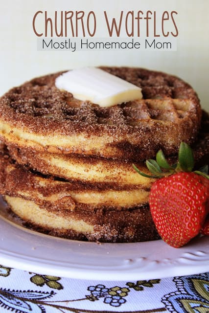 Churro Waffles 1