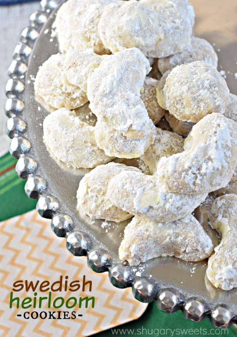 Swedish Heirloom Cookies - Shugary Sweets