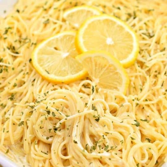Lemon Garlic Pasta Recipe Shugary Sweets