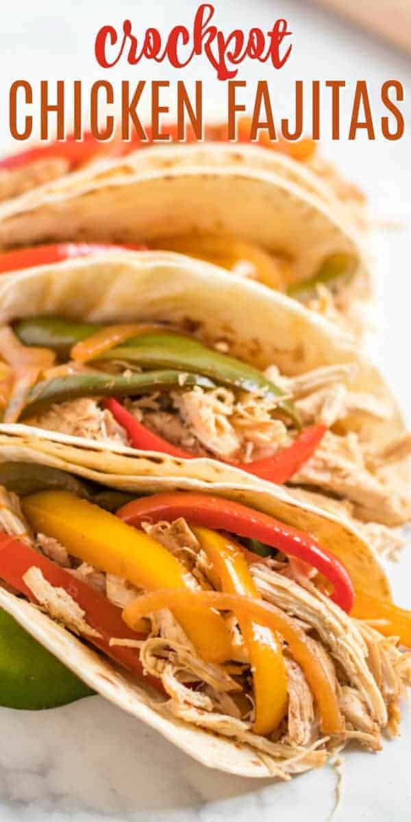 Crockpot Chicken Fajitas Recipe