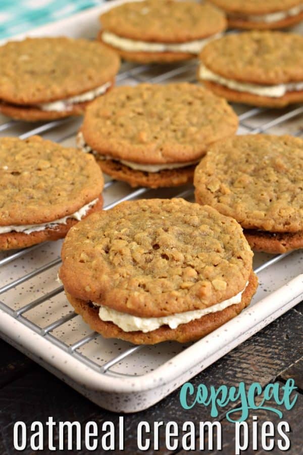 Copycat Little Debbie Oatmeal Cream Pie Recipe Shugary Sweets