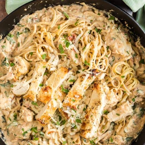 Creamy Italian Chicken Pasta Recipe In 30 Minutes