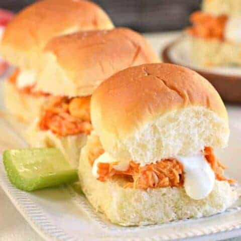 Buffalo Chicken with Homemade Blue Cheese