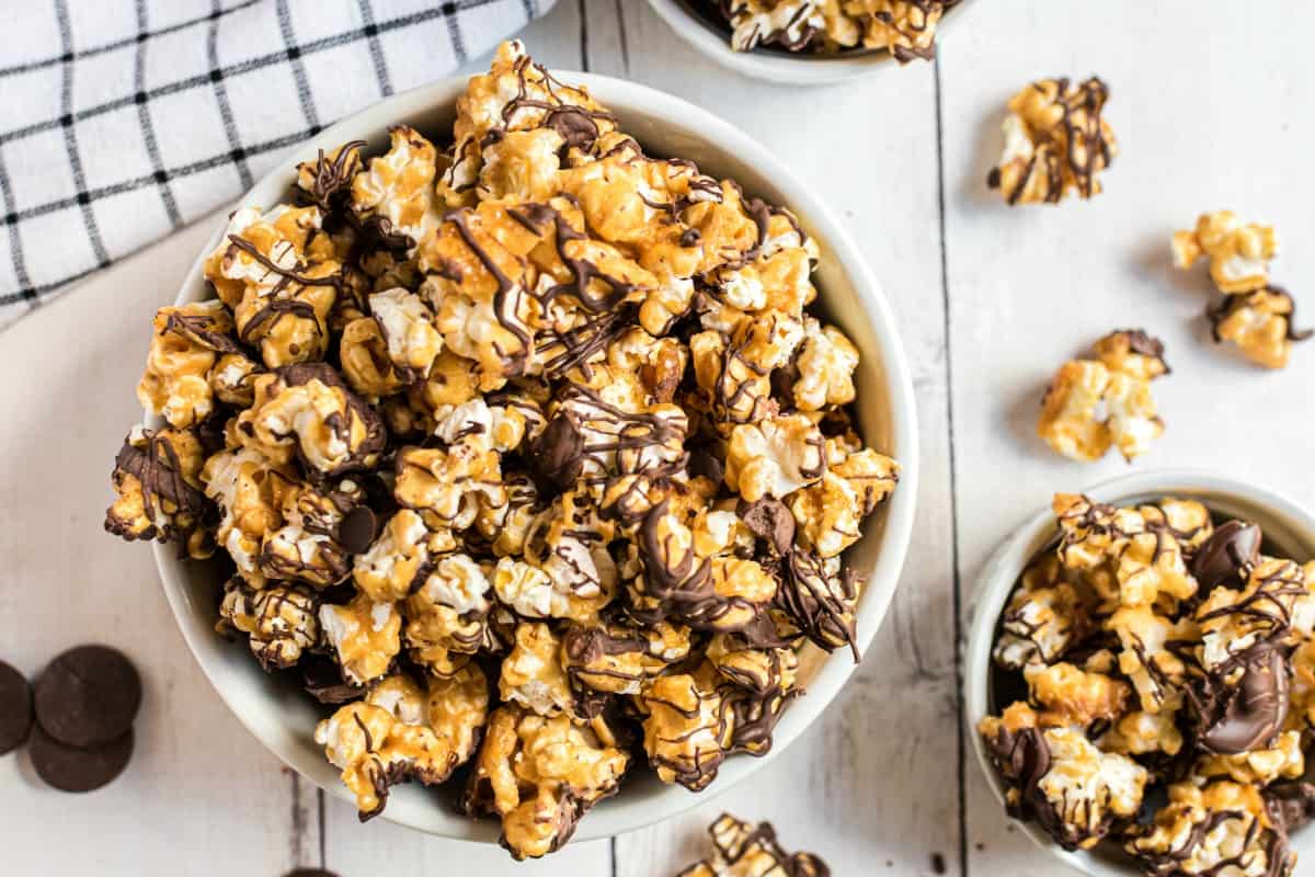 Chocolate Covered Caramel Corn Shugary Sweets