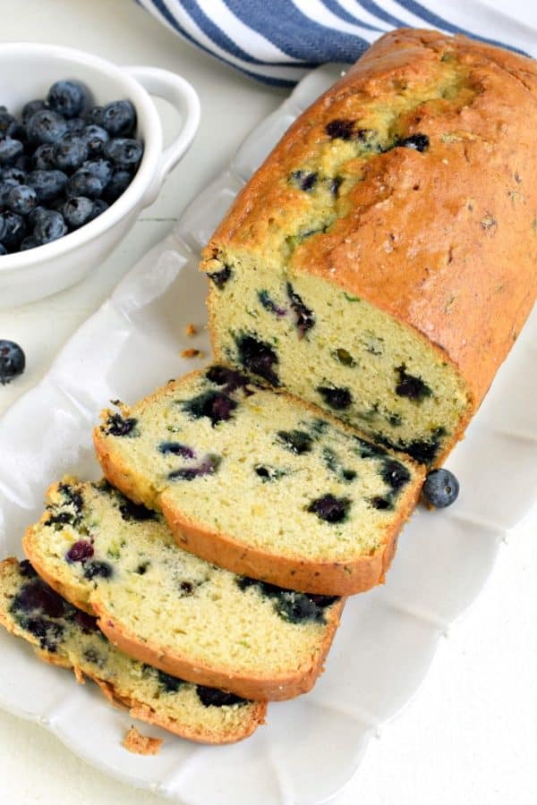 Blueberry Zucchini Bread Recipe Shugary Sweets