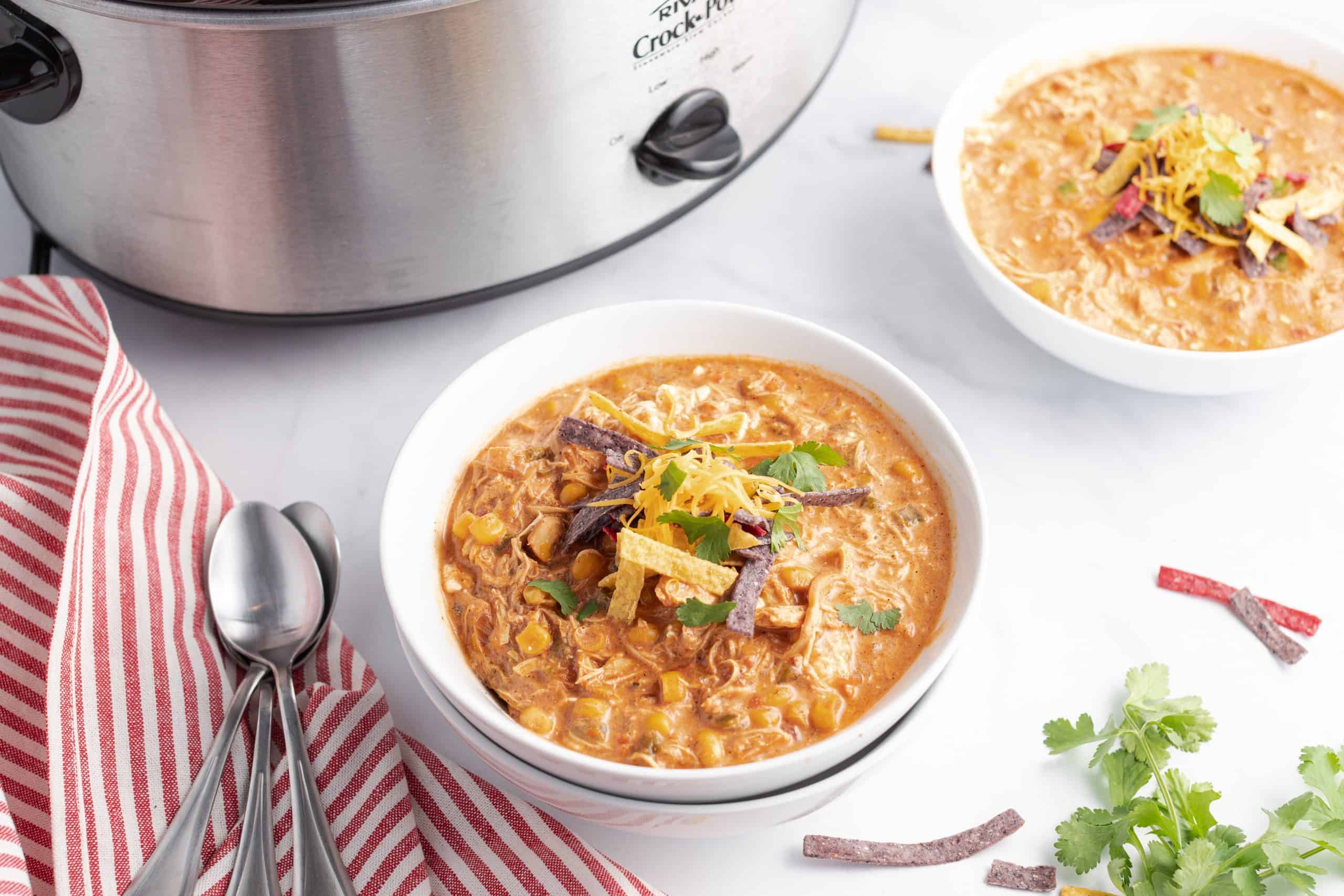 Chicken Taco Soup Recipe - Shugary Sweets