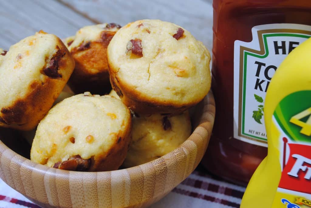 corn dog muffins