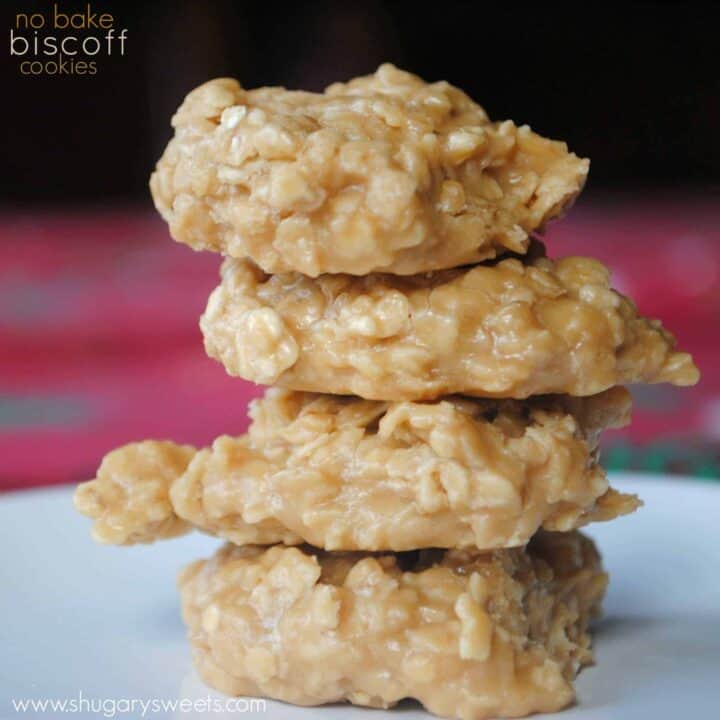 Biscoff No Bake Cookies