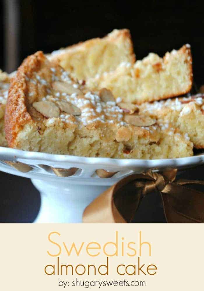 swedish almond cake