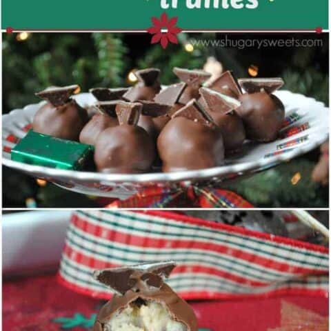 Andes Mint Cookie Dough Truffles