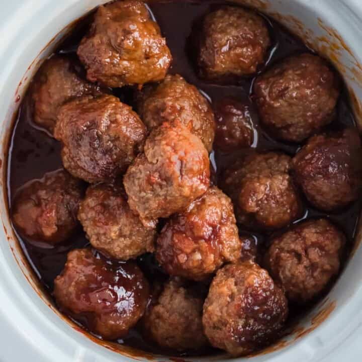 Grape Jelly Meatballs