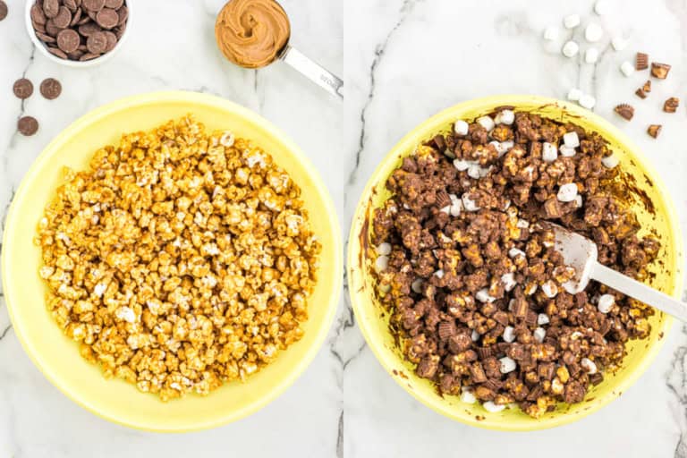 Fluffernutter Caramel Corn - Shugary Sweets
