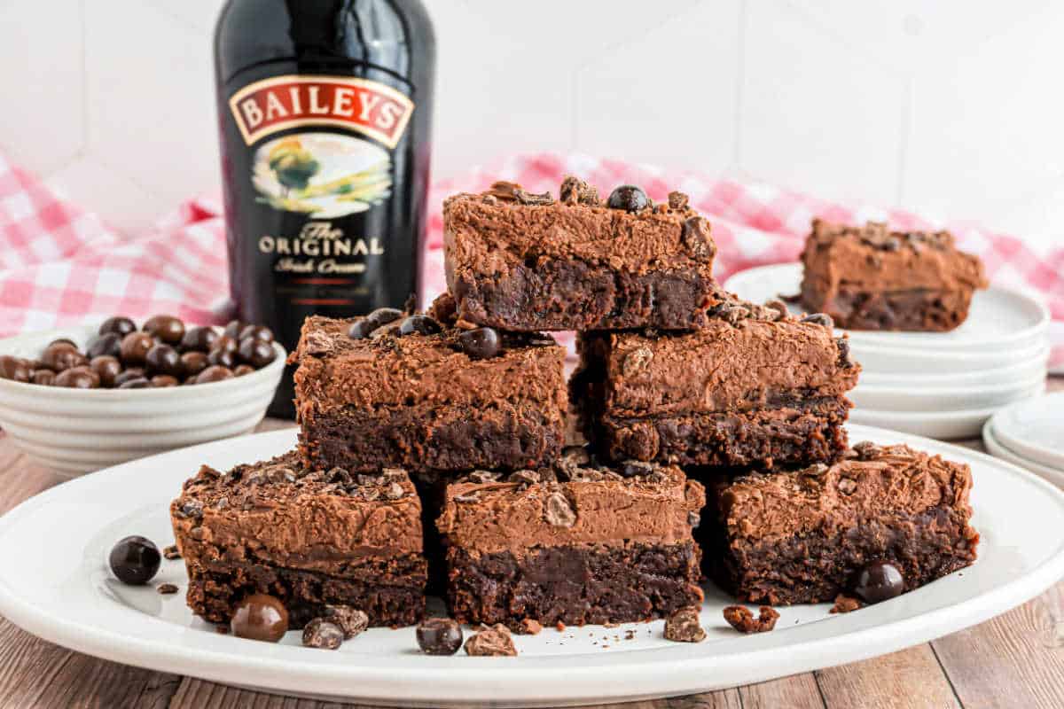 Baileys Brownies Recipe - Shugary Sweets