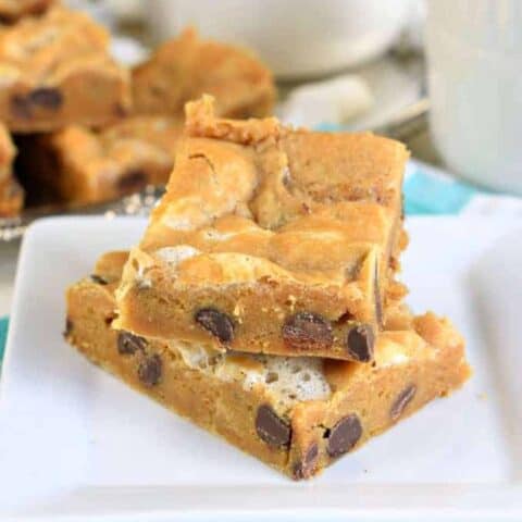 Butterscotch Marshmallow Bars