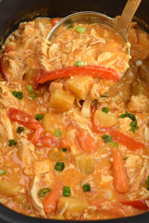 Slow Cooker Pineapple Chicken Curry Recipe