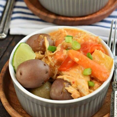 Image for Easy Slow Cooker Pineapple Chicken Curry Recipe