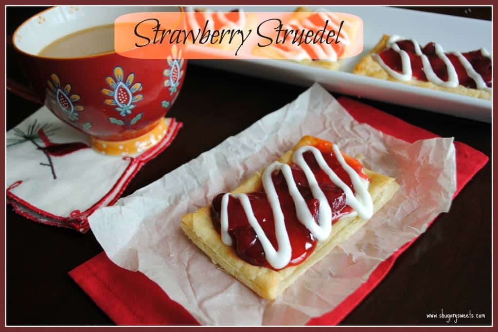 strawberry struedel