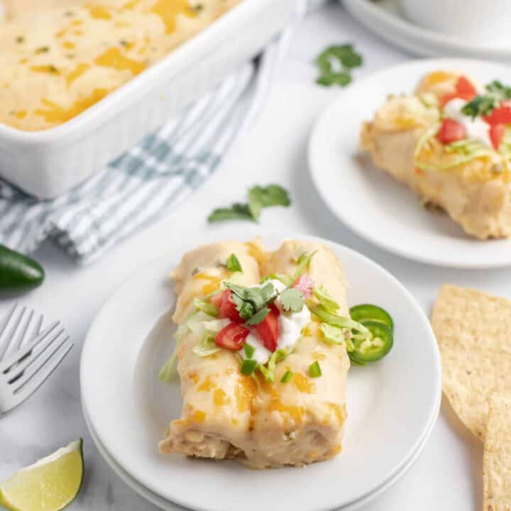 Chicken Lime Enchiladas