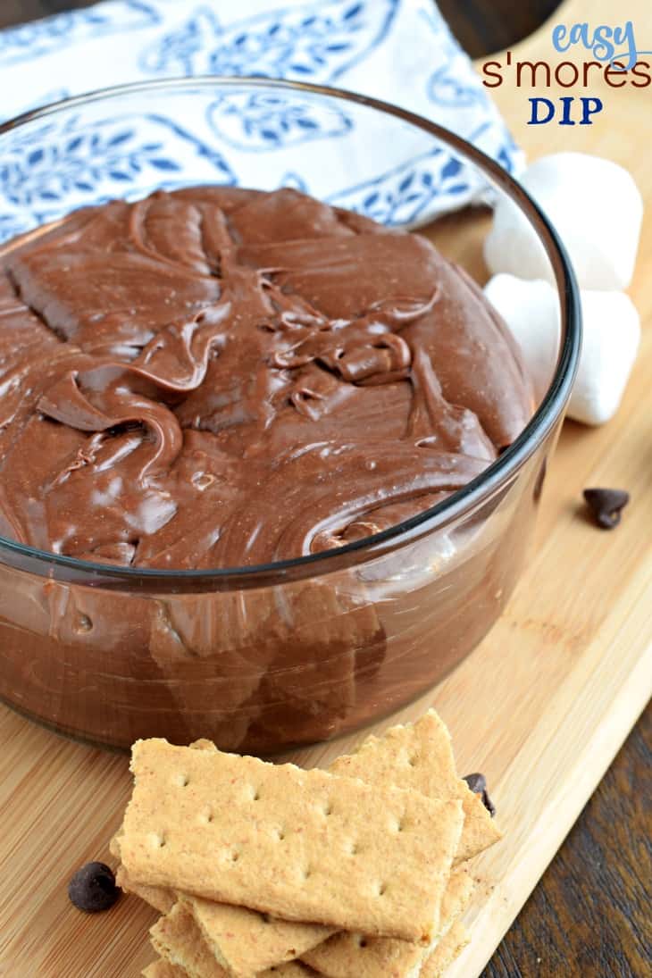 s mores dip with cream cheese