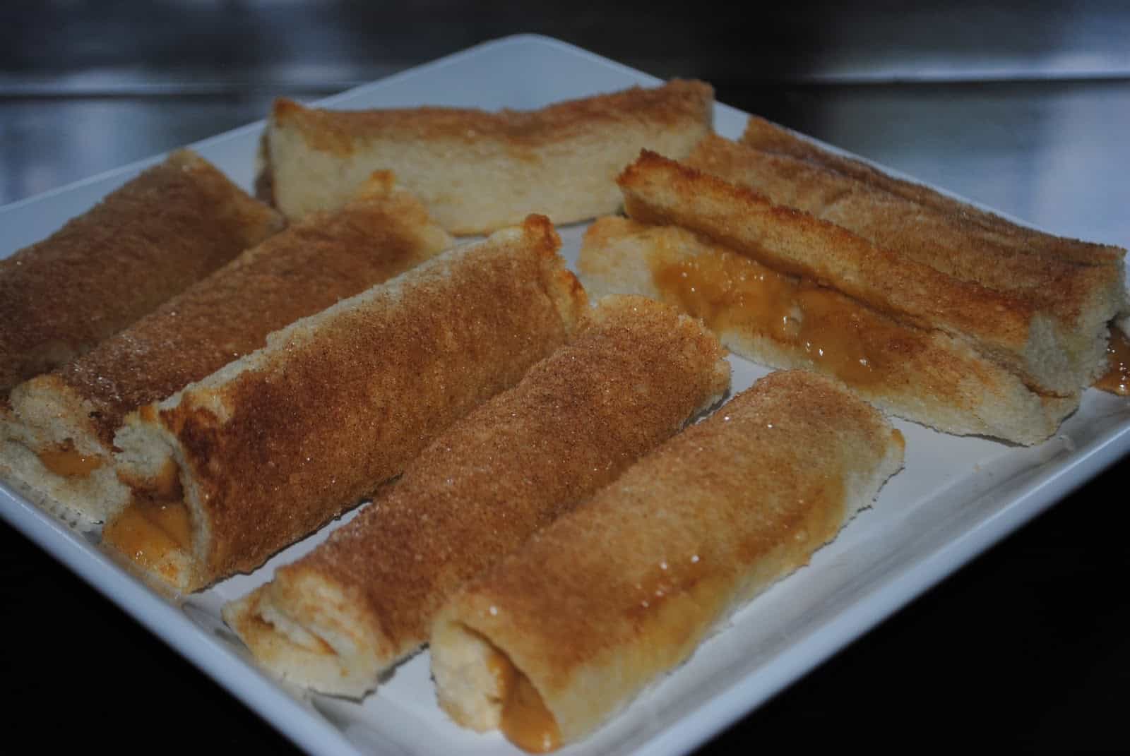 Biscoff French Toast Rolls Shugary Sweets