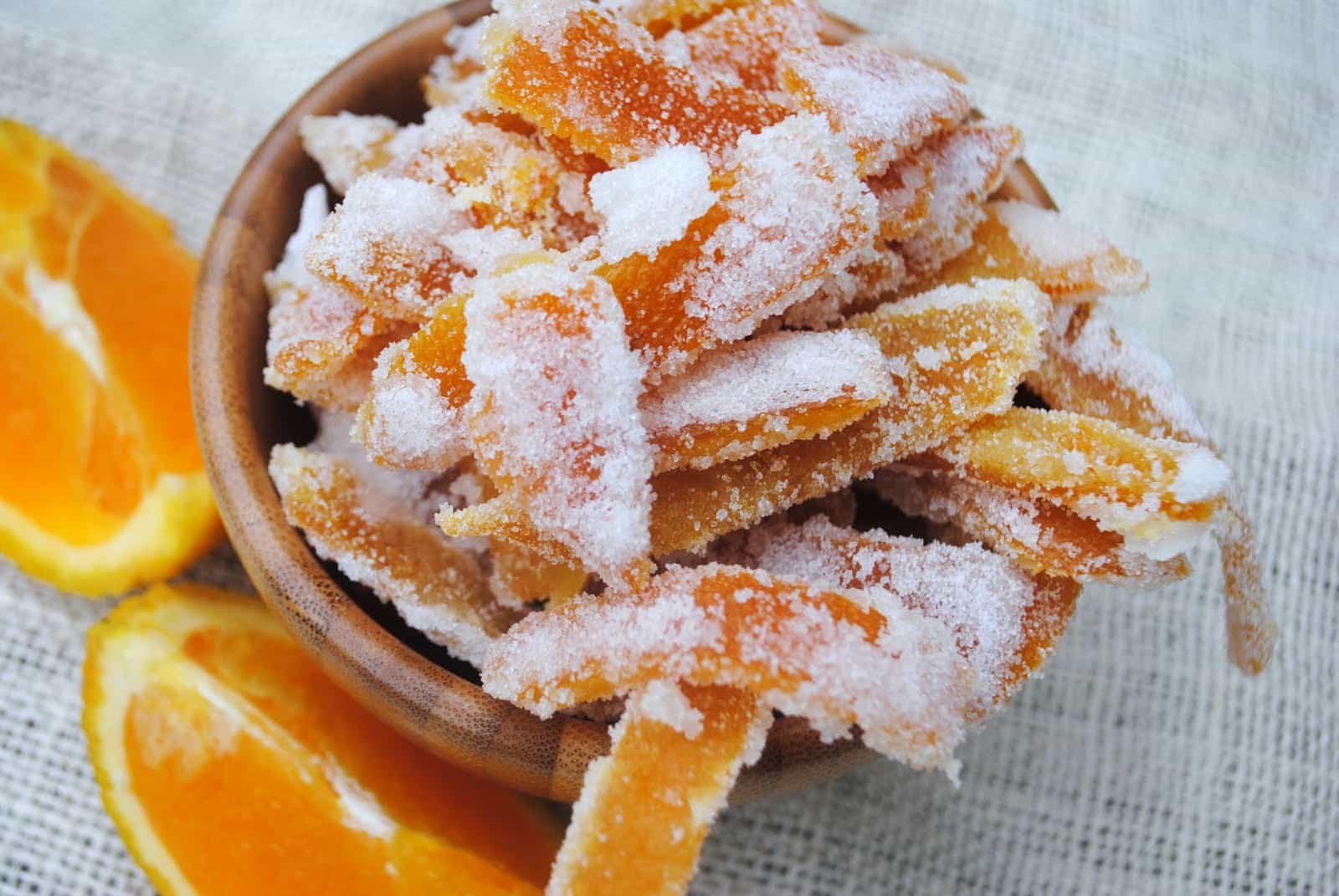 Orange Peel Candy Shugary Sweets