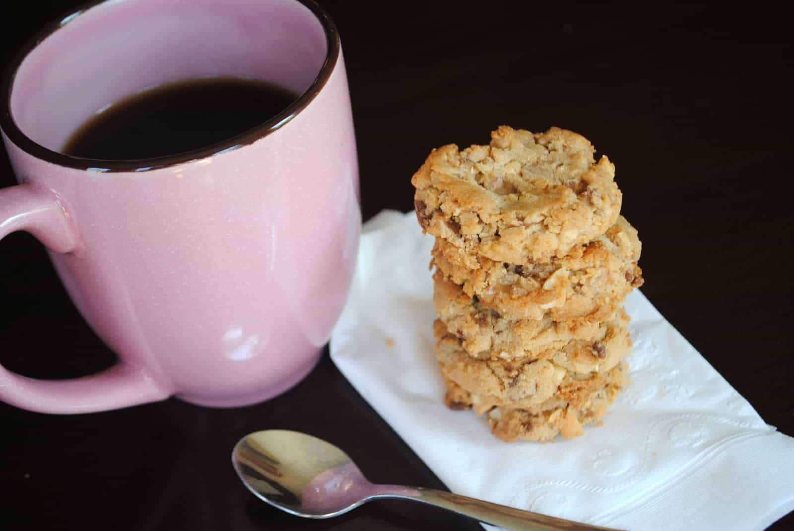 Toffee Cashew Cookies Shugary Sweets
