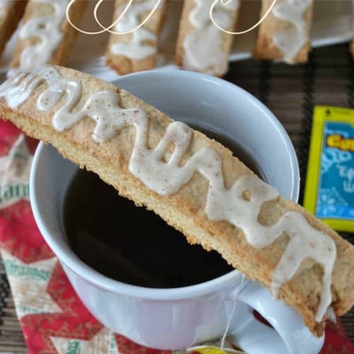 Eggnog Biscotti Recipe Shugary Sweets