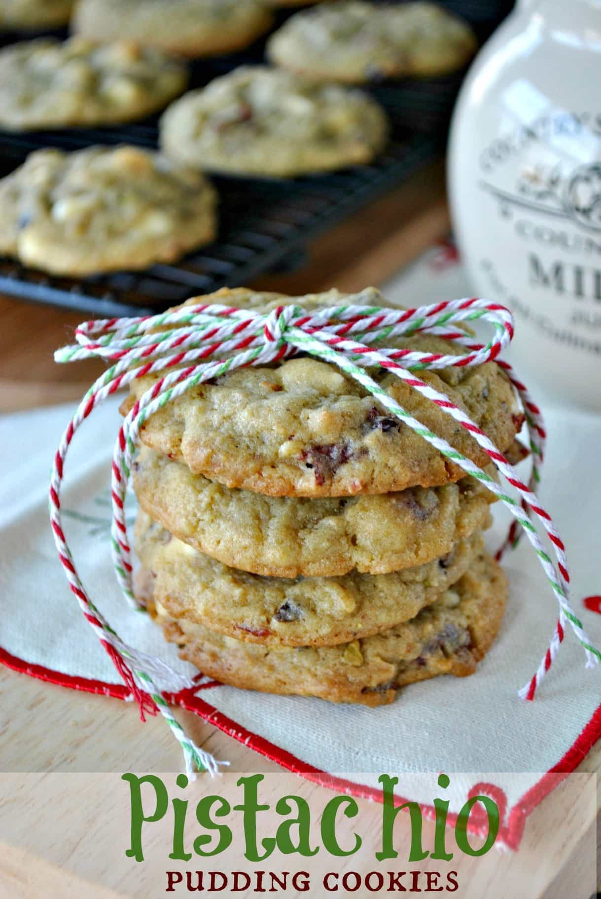 Pistachio Pudding Cookies and a Jo Tote Giveaway Shugary Sweets