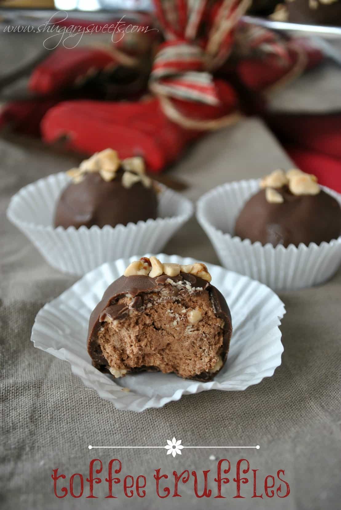 Easiest Ever Holiday Truffles and Nambe Giveaway Shugary Sweets