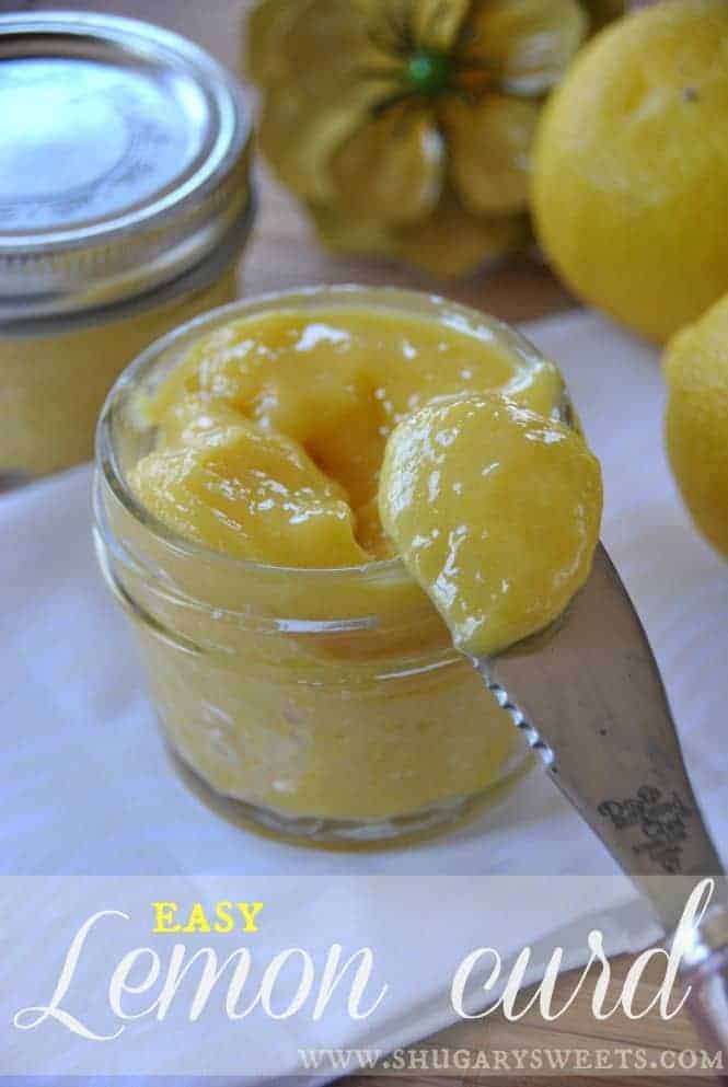 The Easiest Homemade Lemon Curd Recipe Shugary Sweets