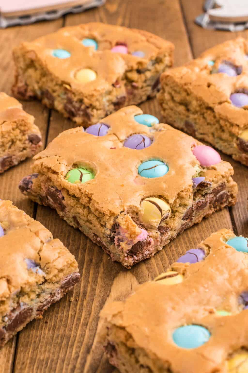 Easter Blondies Recipe - Shugary Sweets