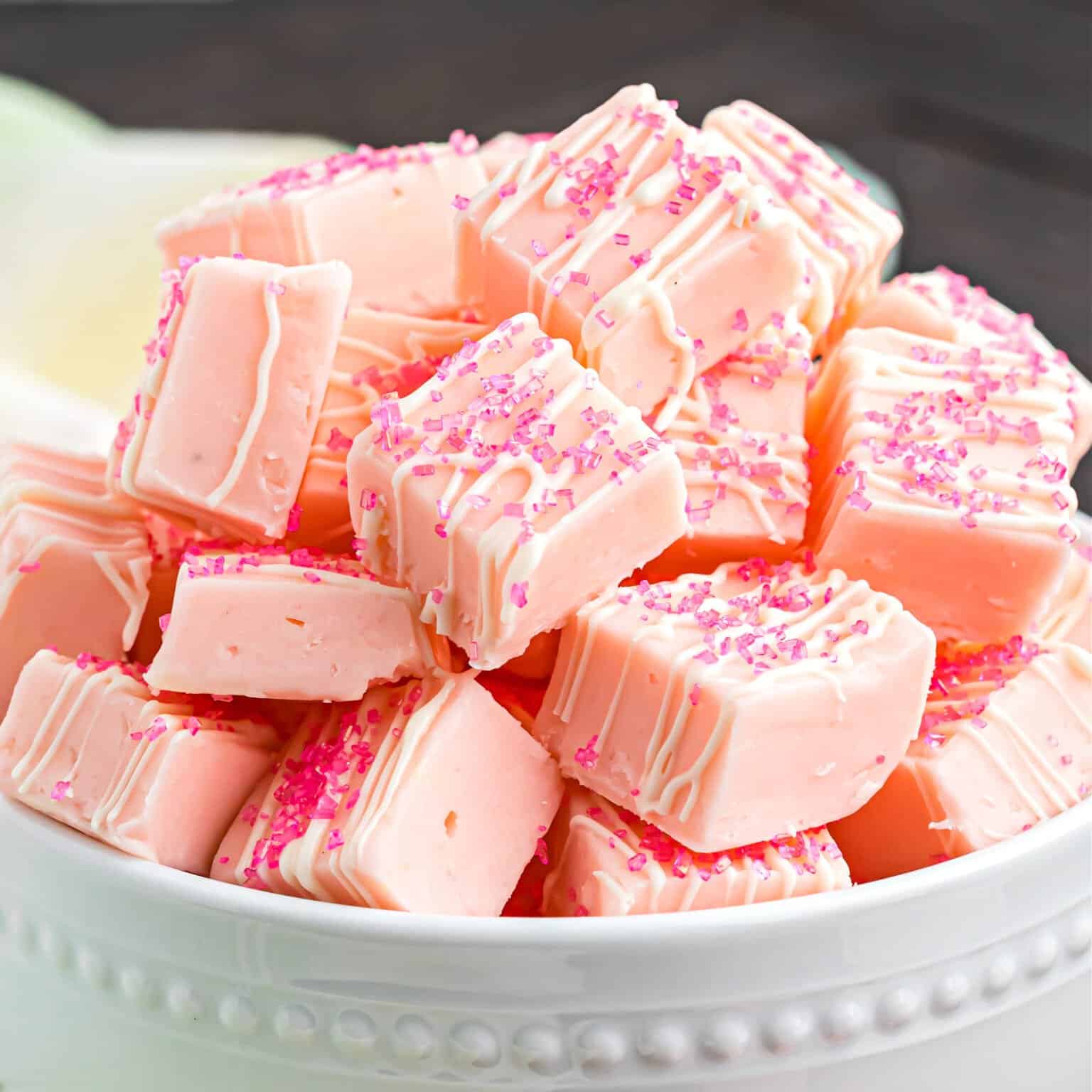 Pink Lemonade Fudge Recipe Shugary Sweets