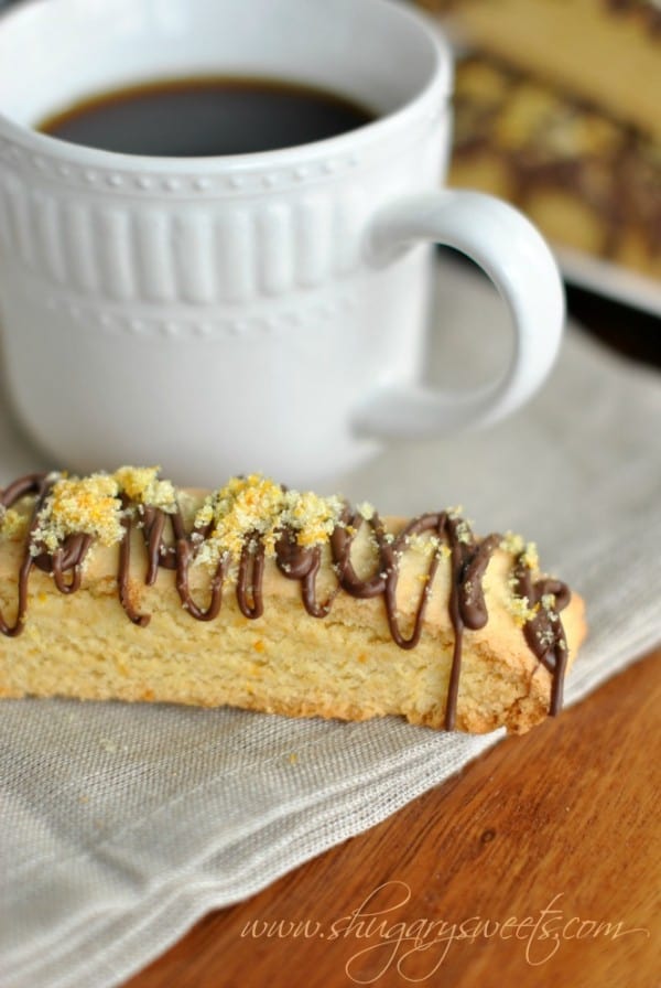 Chocolate Orange Biscotti: a delicious breakfast treat, COOKIES FOR BREAKFAST! 