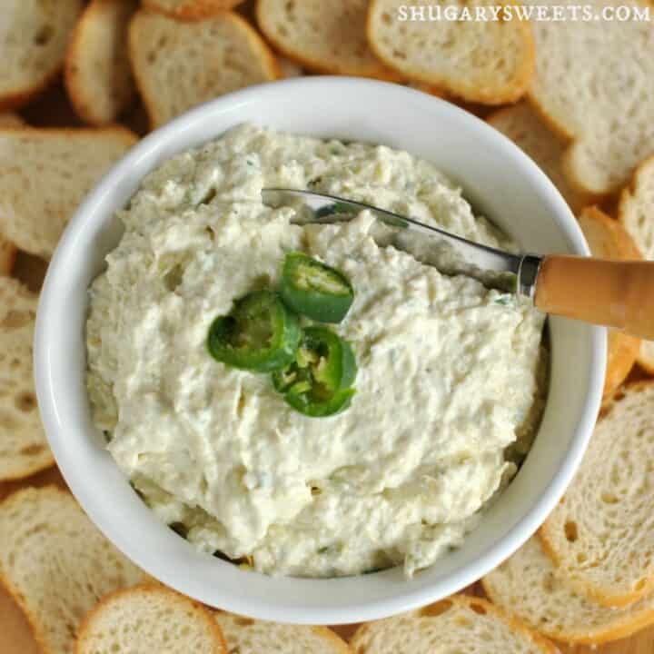 Easy Artichoke Jalapeno Dip Recipe Shugary Sweets