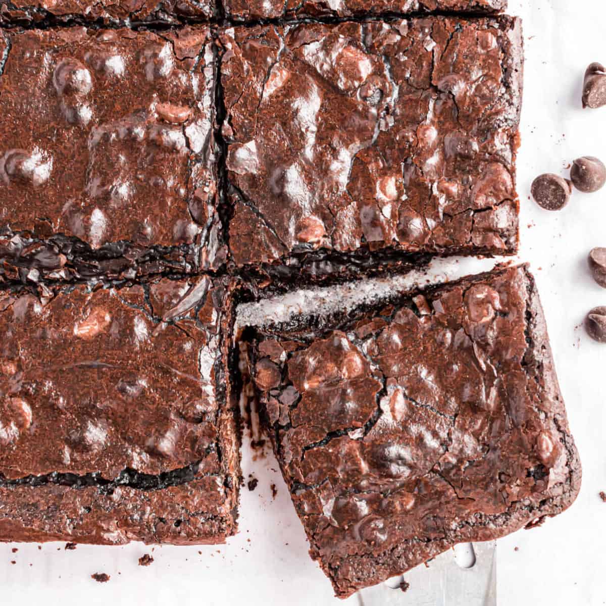 Dark Chocolate Brownie Recipe - Shugary Sweets