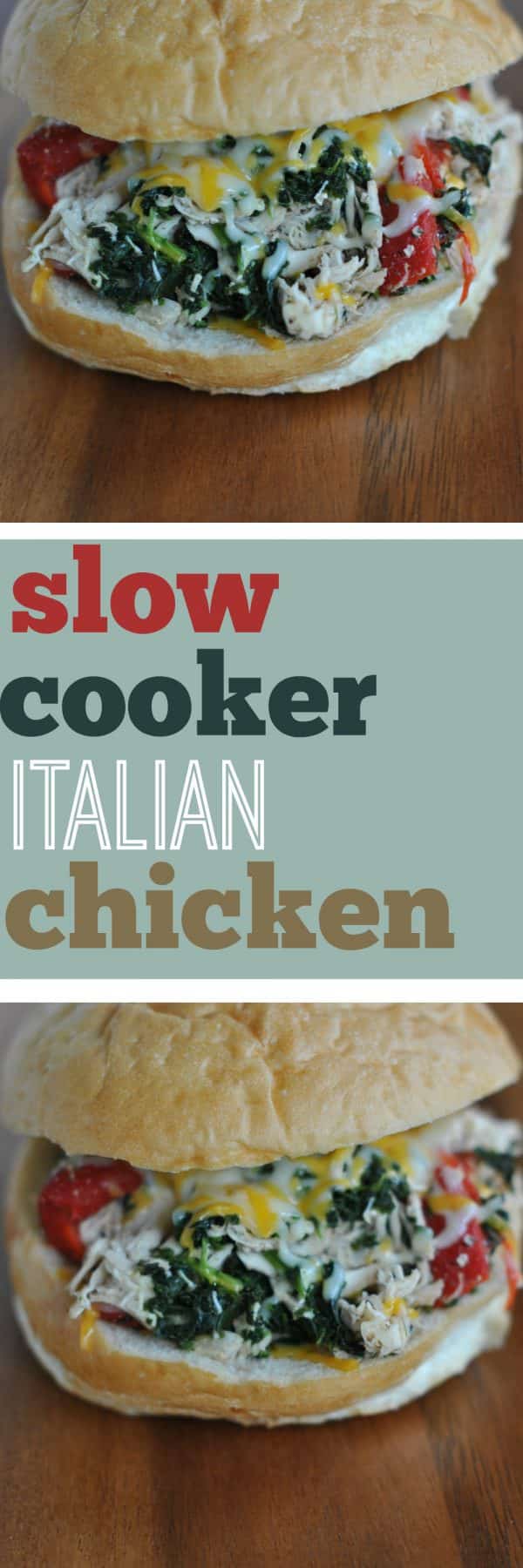 Slow Cooker Italian Chicken Sandwiches Shugary Sweets