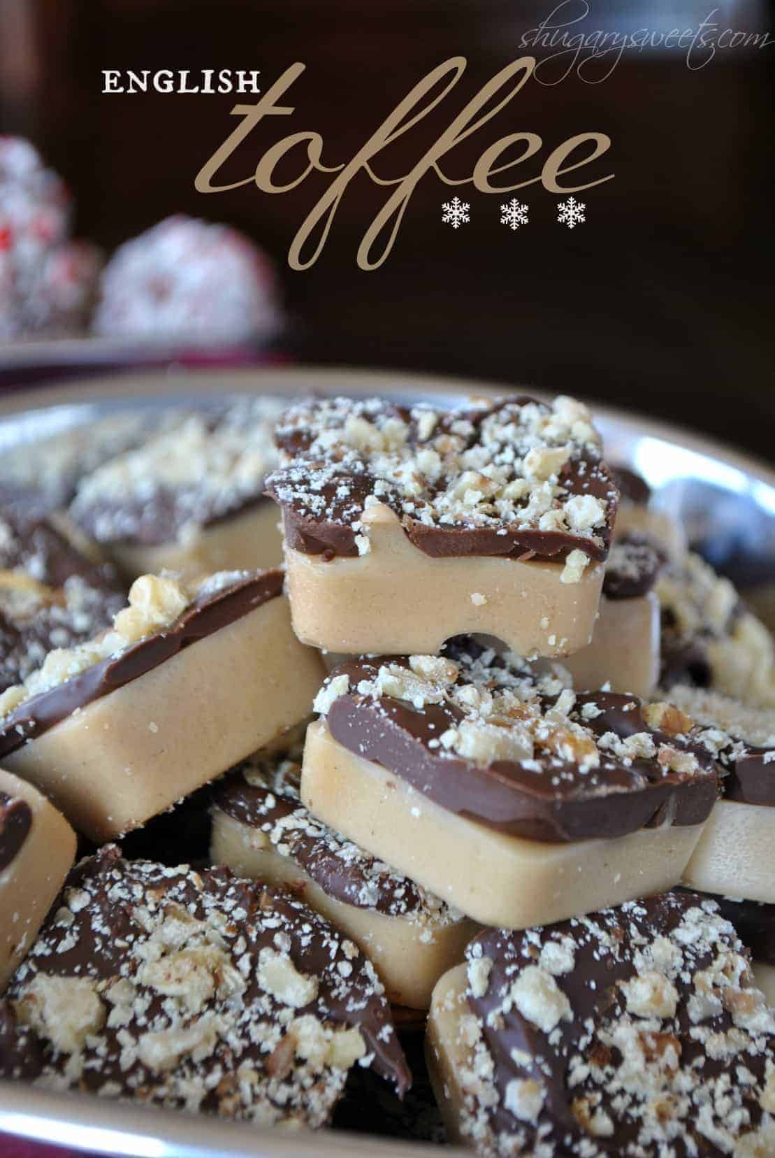 English Toffee Classic Holiday Candy Shugary Sweets