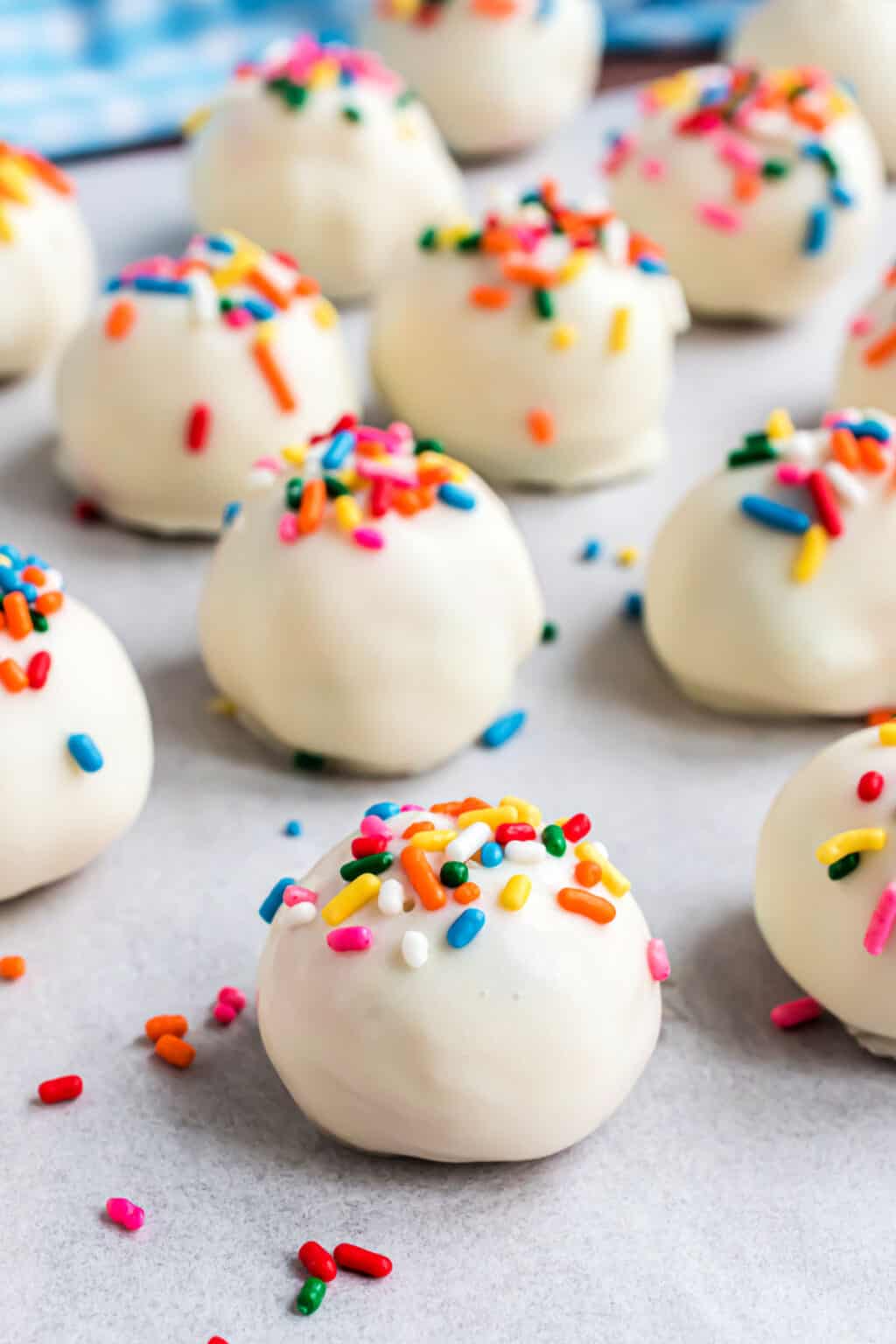 Funfetti Cookie Dough Truffles Shugary Sweets
