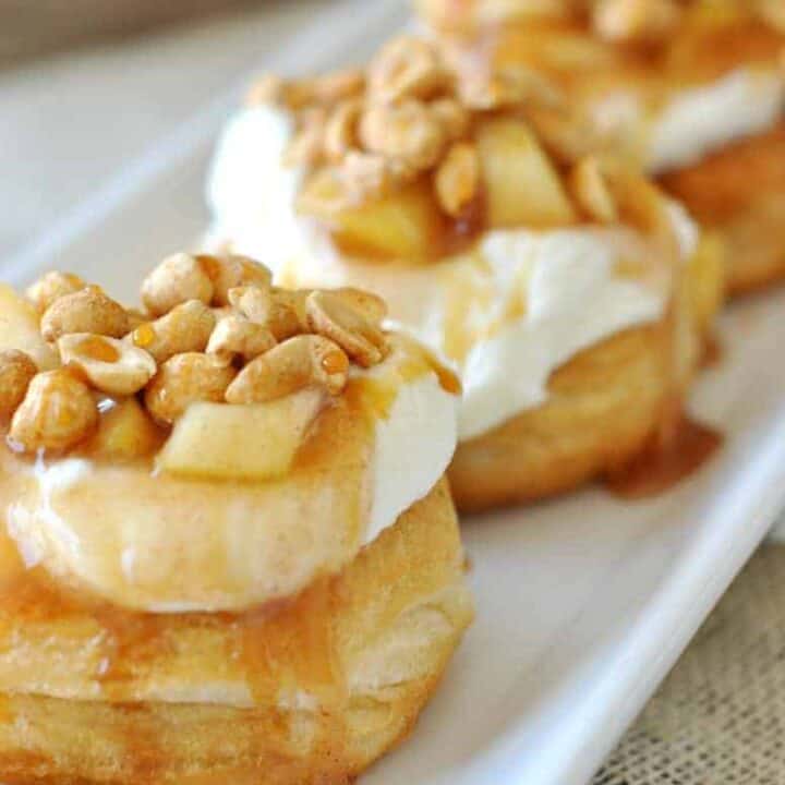 Apple Pie Doughnuts